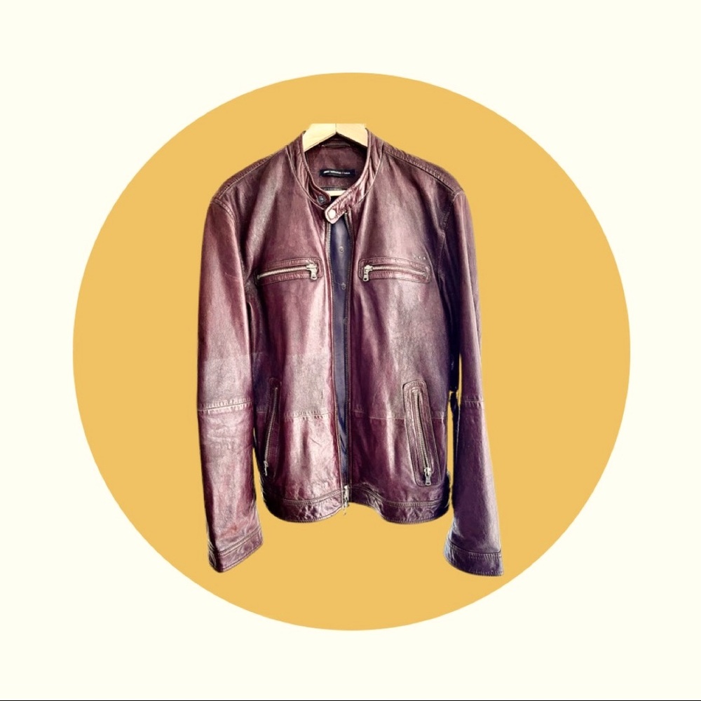 Leather jacket